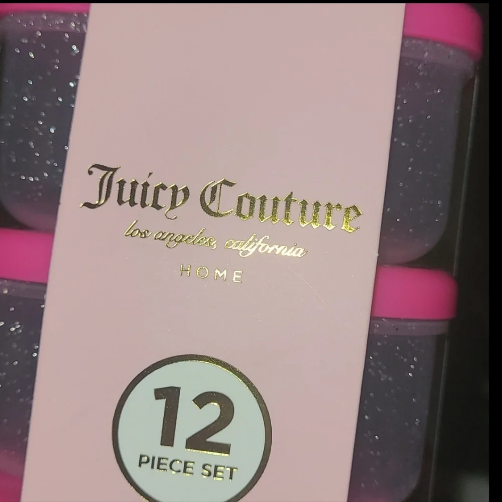 Juicy Couture 12pc Snack Container Set